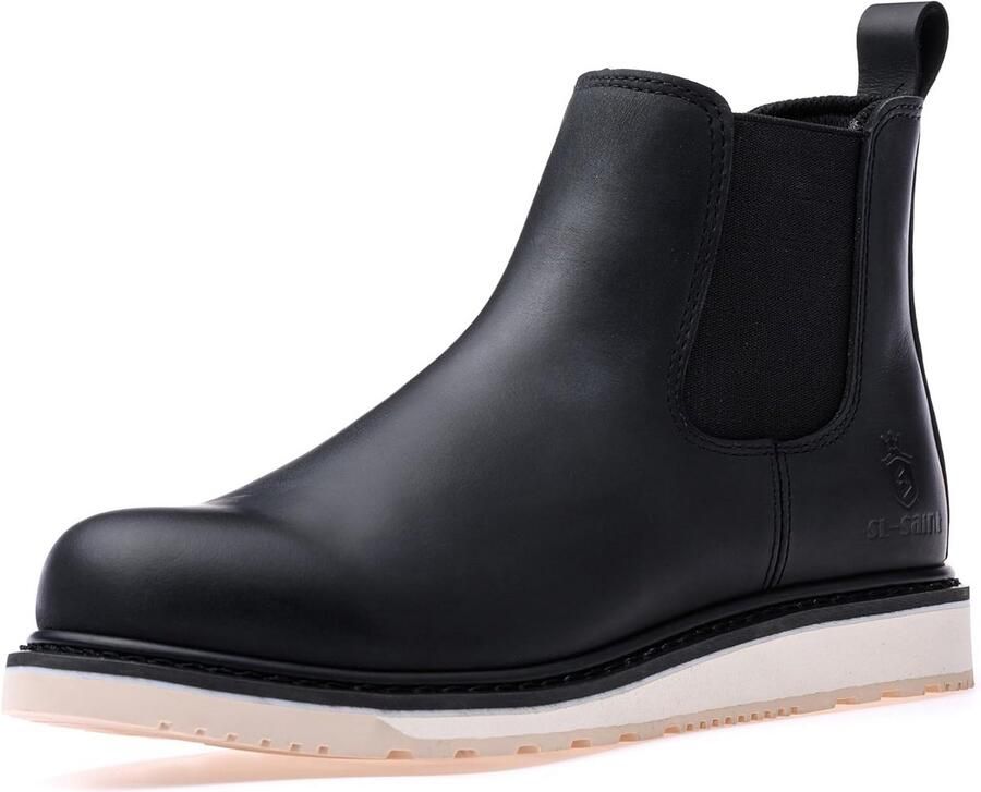 Handgemaakte Leren Chelsea Boots voor Mannen Klassiek & Comfortabel