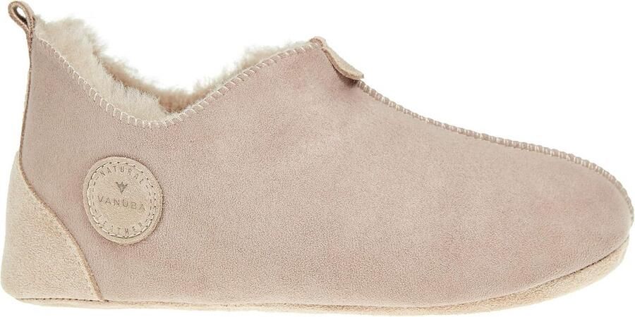 Handgemaakte Leren Instapschoenen Dames met Lamswol Comfort en Warmte