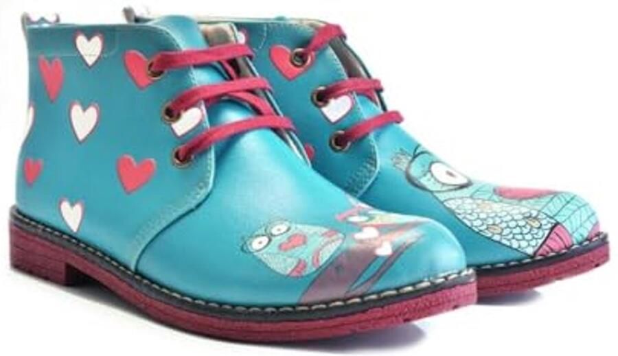 Handgemaakte Vegan Boots met Print Comfortabel en Duurzaam Perfect voor Elke Gelegenheid