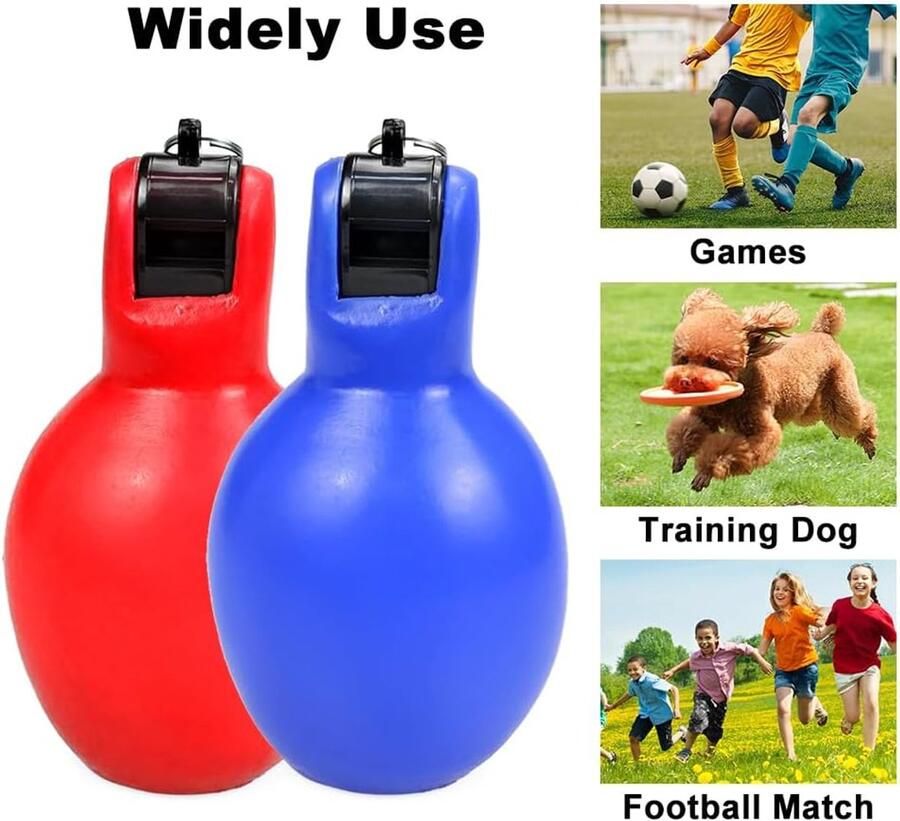 Handpfeife Sportpfeife 2 stuks Hygienische Handpfeife Trainerpfeife Handpfeife voor Sportonderwijs Voor trainers Sportleraren Hondentrainers