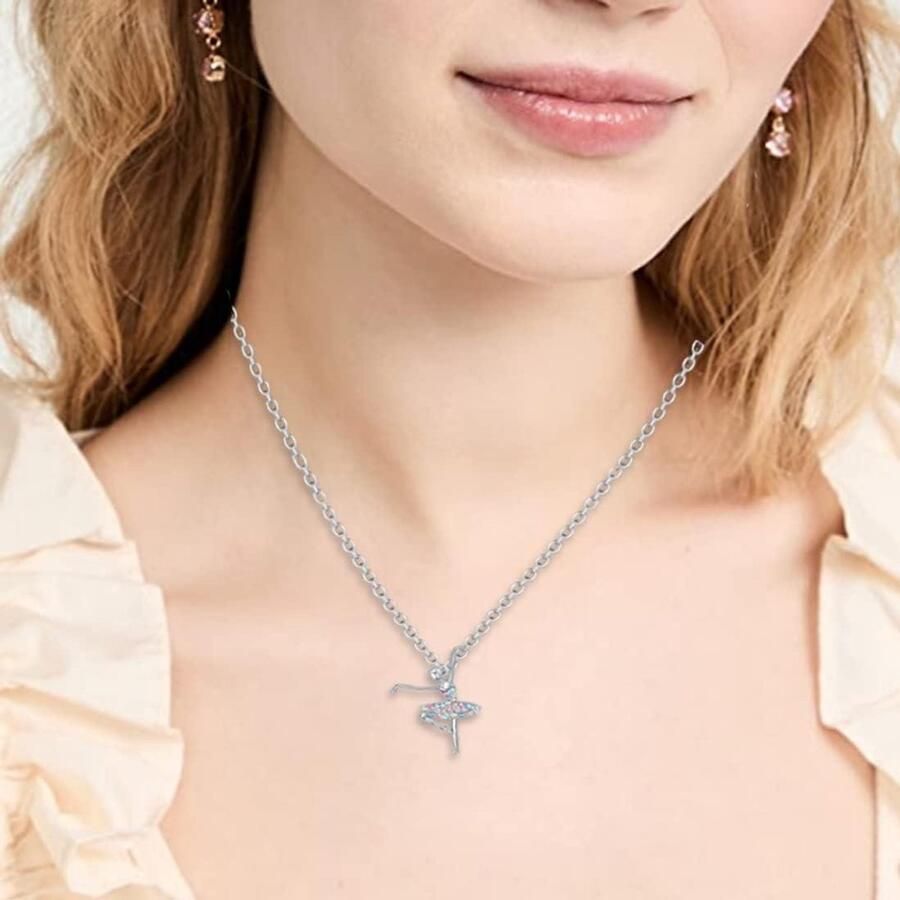 Hanger Tutu Ballerina Zirkonia Sieradencadeau Meisjes Dans Verrassing Halloween Stijl A