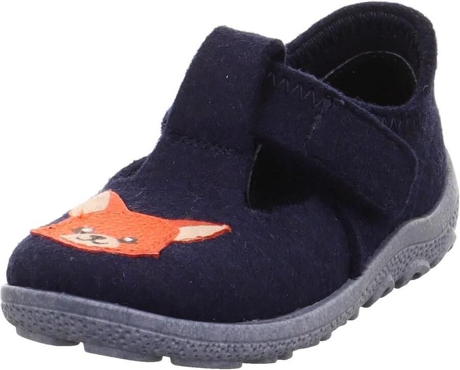 Comfortabele jongens sloffen met klittenbandsluiting voor binnen en buiten