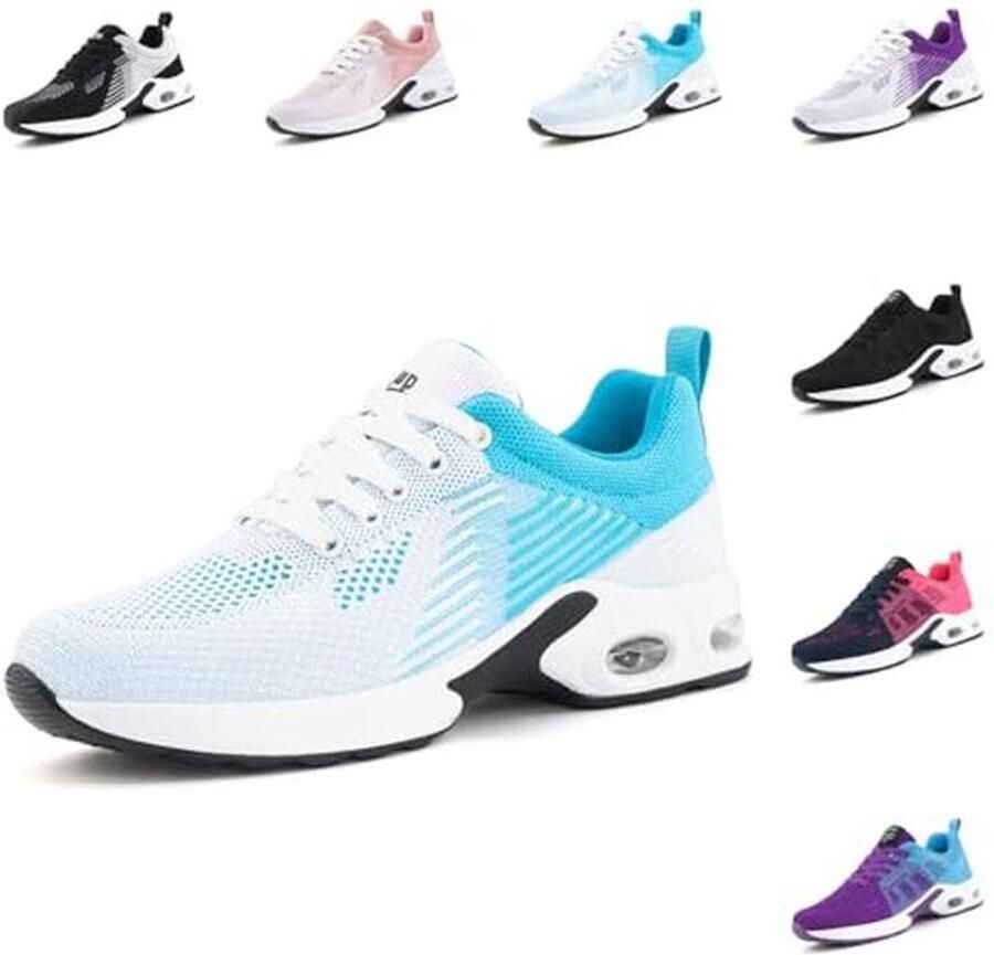 Hardloopschoenen Dames Ademend en Lichtgewicht Sportschoenen voor Comfortabel Hardlopen )