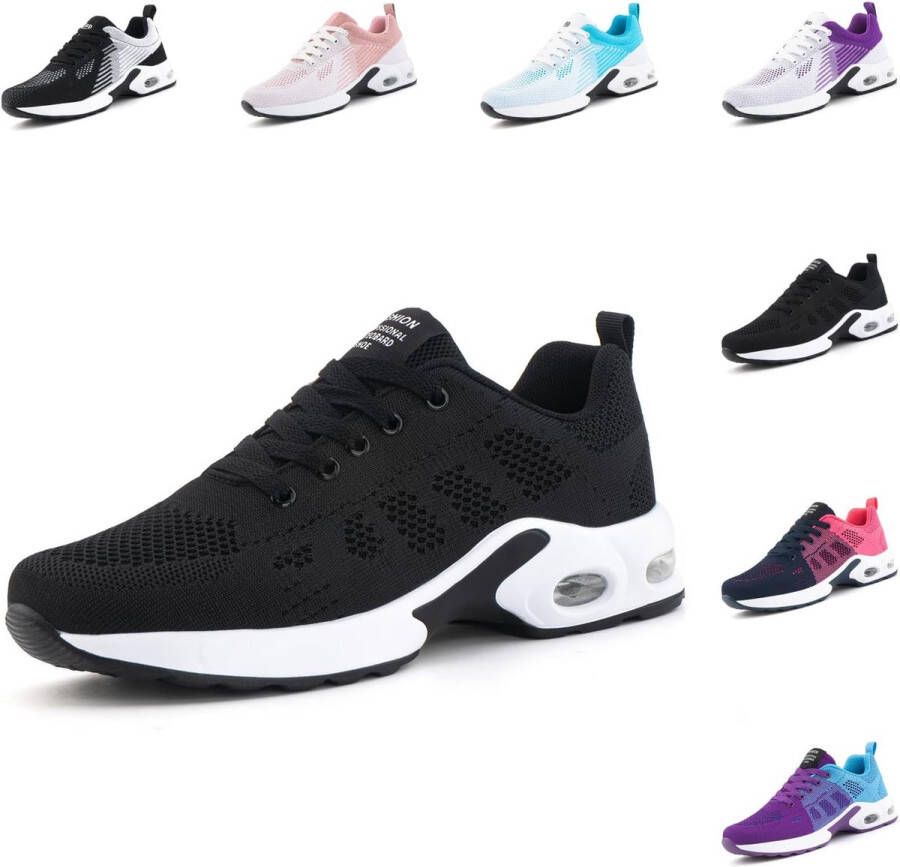 Hardloopschoenen Dames Ademend Licht en Comfortabel Sneakers voor Sporten in Kleuren en Maten