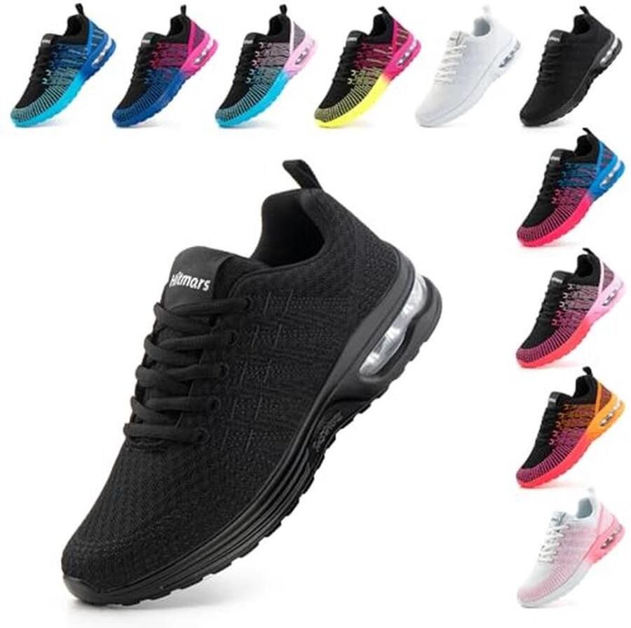 Hardloopschoenen Dames Lichtgewicht Mesh Trainers voor Sport en Casual Gebruik