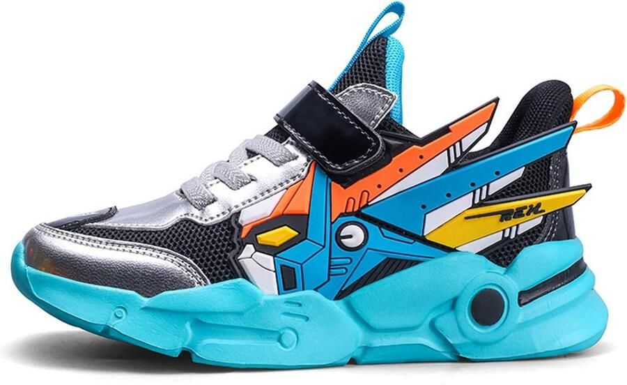 Hardloopschoenen en gymschoenen voor kinderen met ade de mesh en klittenbandsluiting