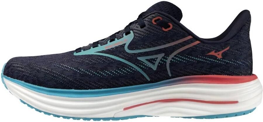 Hardloopschoenen Grijs Blauw Rood