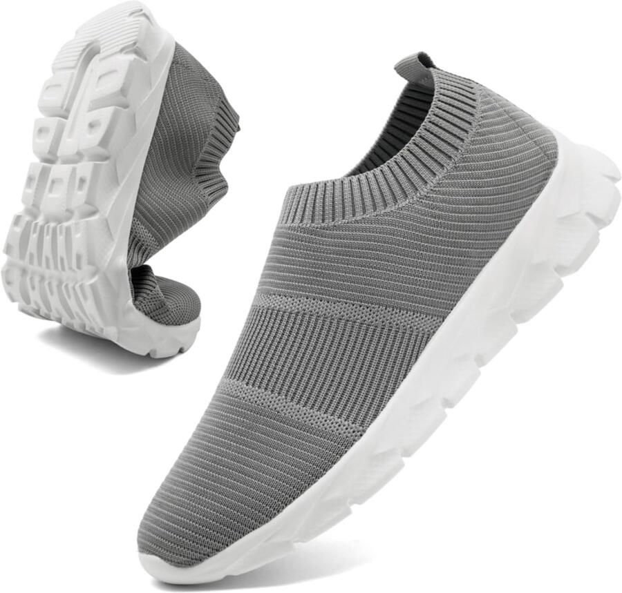 Hardloopschoenen voor heren gymschoenen hardlopen wandelen sport comfortabel antislip licht ademend