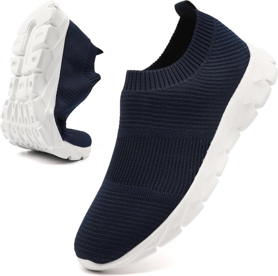 Hardloopschoenen voor heren gymschoenen hardlopen wandelen sport comfortabel antislip licht ademend