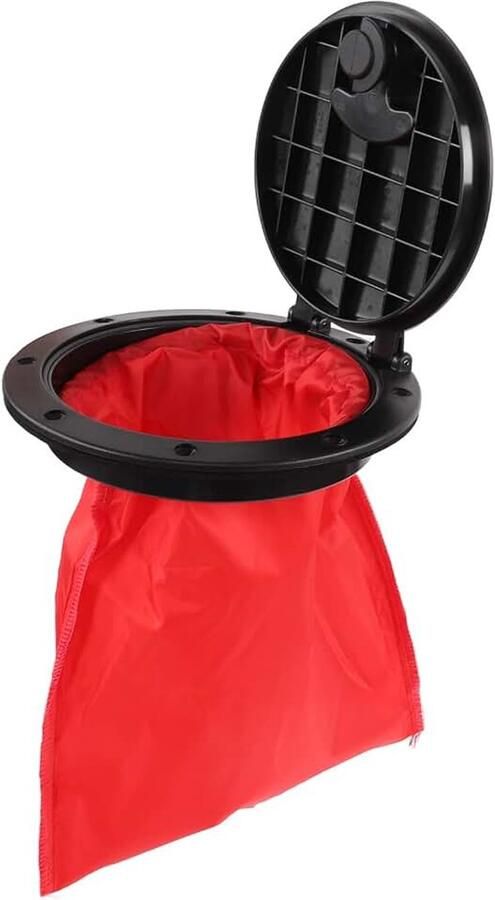 Hatchway Cover Heavy Duty Black Circulaire Afneembare Inspectie Hatchway Cover Met Opbergtas Voor Boot Kajakken Kano Om Te Vissen Kajak Varen