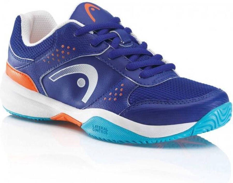 Head Lazer Junior Tennisschoenen (blauw oranje)