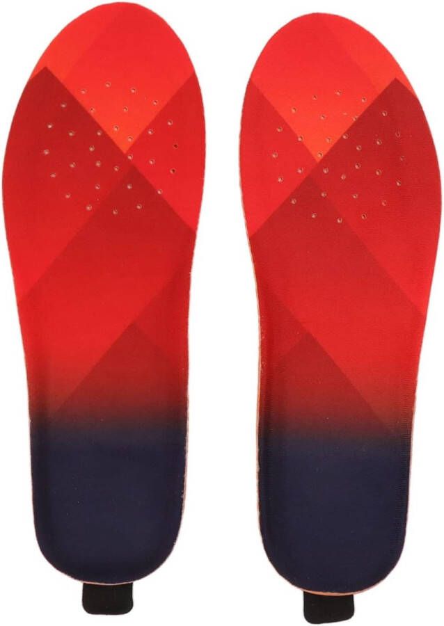 Heated Insoles Cutting Lines Super Thin Durable Comfortable Heated Soles Nanometer USB Cable Rechargeable with Remote Control for Winter )