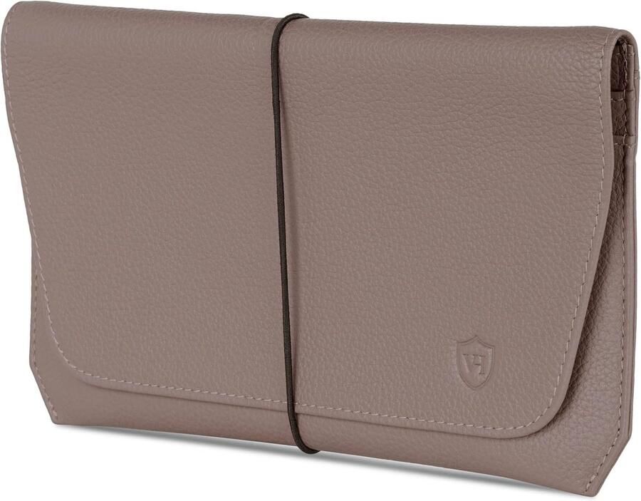 HEESEN paspoorthoes taupe Eén maat liggend formaat