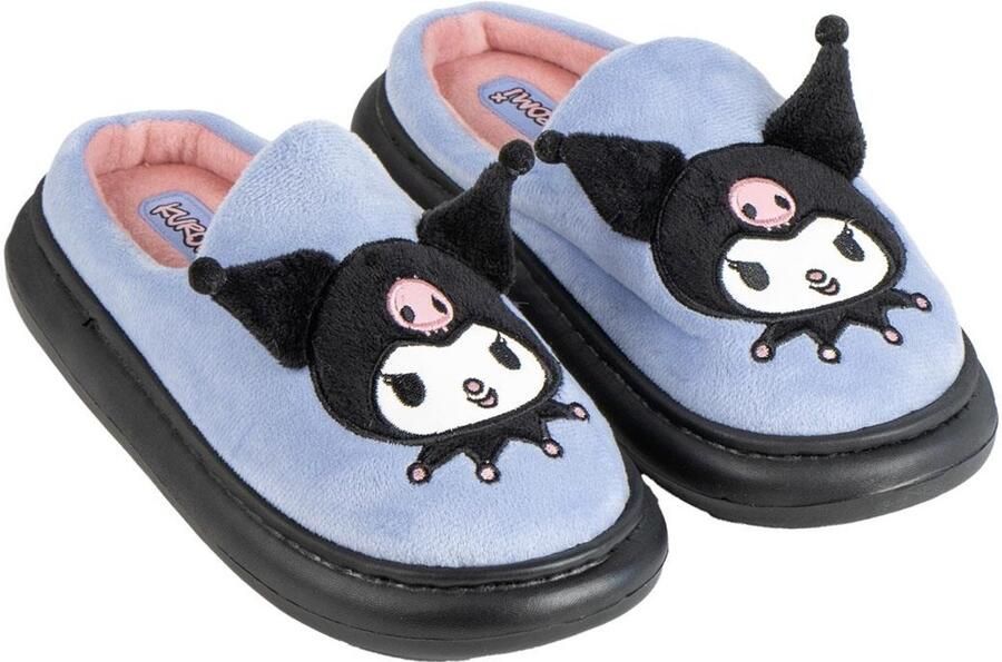 Hello Kitty Kuromi Sloffen Meisjes Antislip Pantoffels Zacht & Warm Officieel Sanrio - Foto 2
