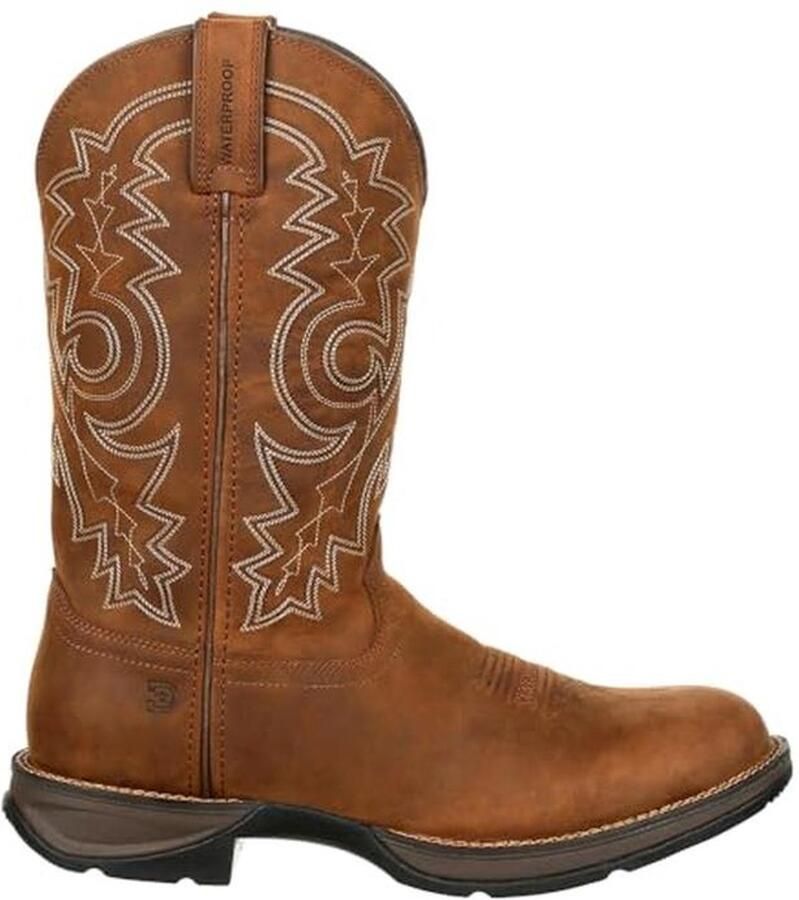 Heren 12 Waterproof Westernlaarzen met Ronde Neus