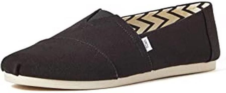 Heren Alpargata Katoenen Canvas Espadrilles in Navy Blauw