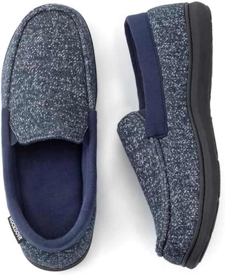 Heren Anti-geur Moc Slipper met Comfortabel Traagschuim