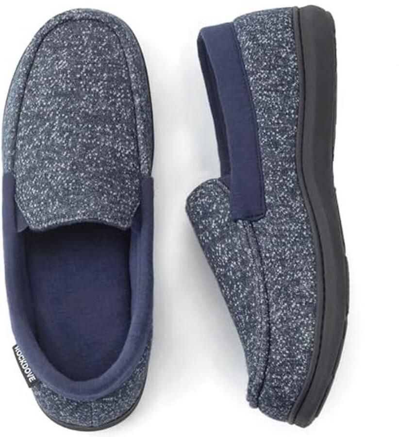 Heren Anti-geur Moc Slipper met Comfortabel Traagschuim