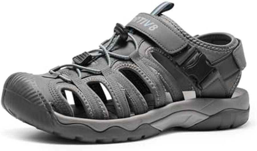 Heren Atletische Sandalen met Gesloten Teen Lichtgewicht Zomerschoenen voor Trail Walking