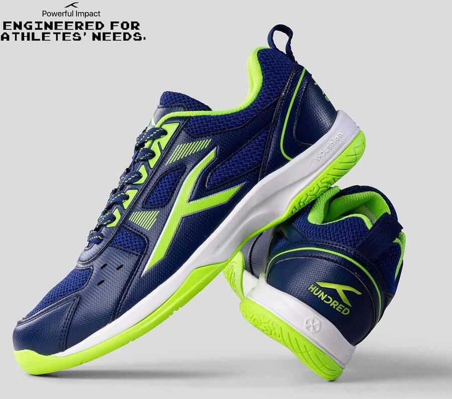 Heren Badminton Schoenen X-Cushion Technologie voor Stabiliteit en Schokdemping