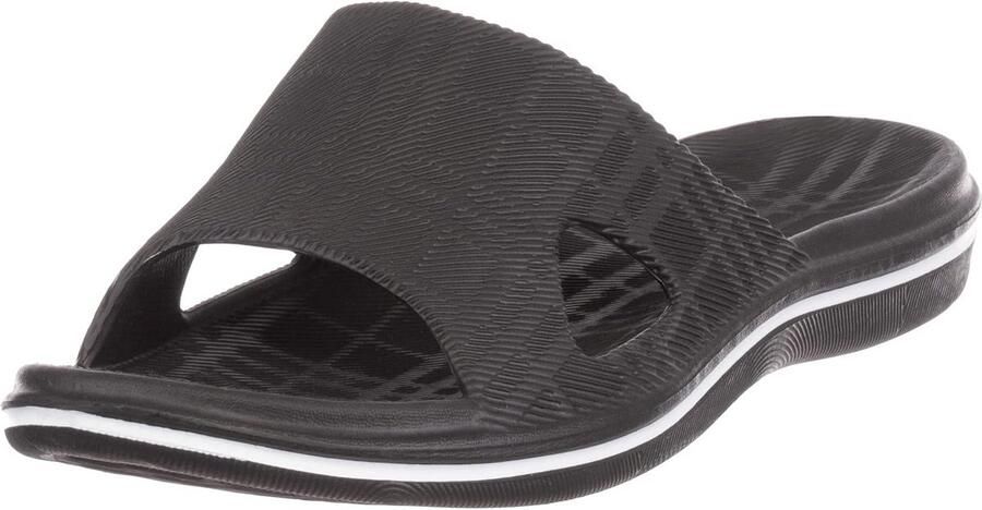 Heren Badslippers Zwart Zomer Strand en Sauna Slippers