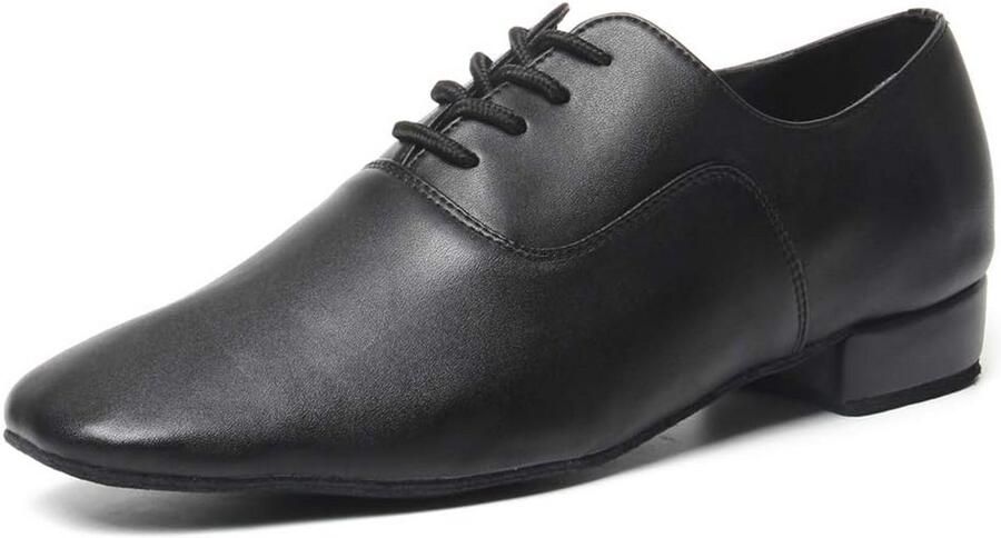 Heren Ballroom Dansschoenen Latijnse Salsa Suède Zool Flexibel Comfort