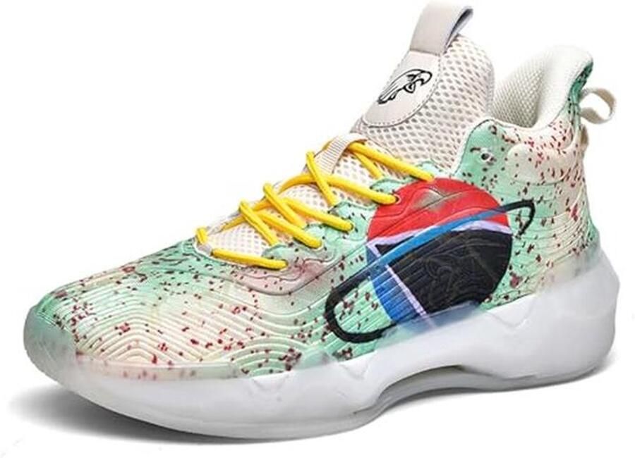 Heren Basketbalschoenen Anti Slip Sport Schoenen Buiten