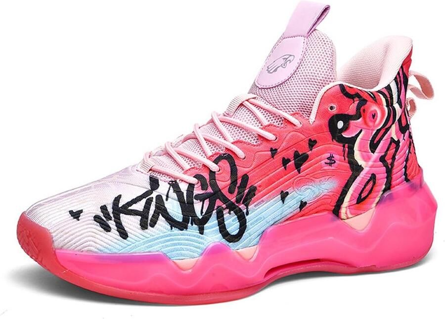 Heren Basketbalschoenen Sportschoenen Antislip Basketschoenen Outdoor