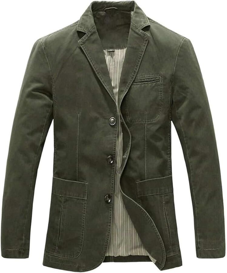 Heren blouson jas blazer slimfit casual