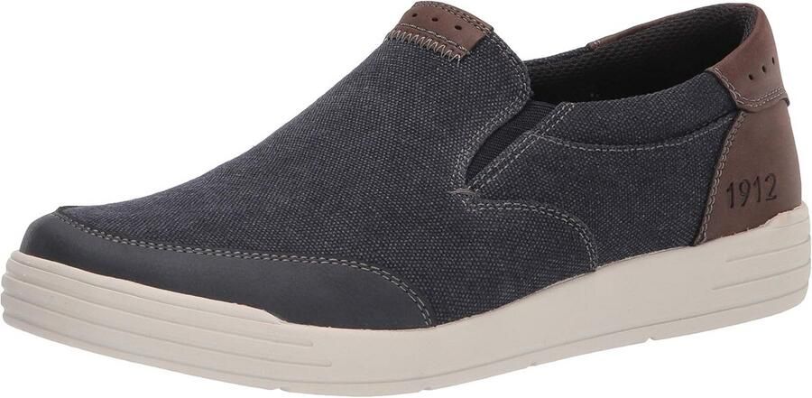Heren Canvas Moc Toe Instappers Comfortabele Casual Herenschoen