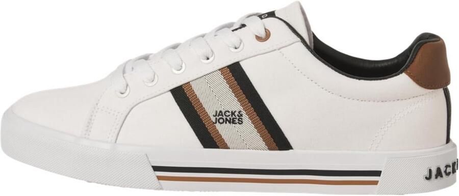 Heren Canvas Sneakers met Vetersluiting Stijlvolle Lichte Sportschoenen