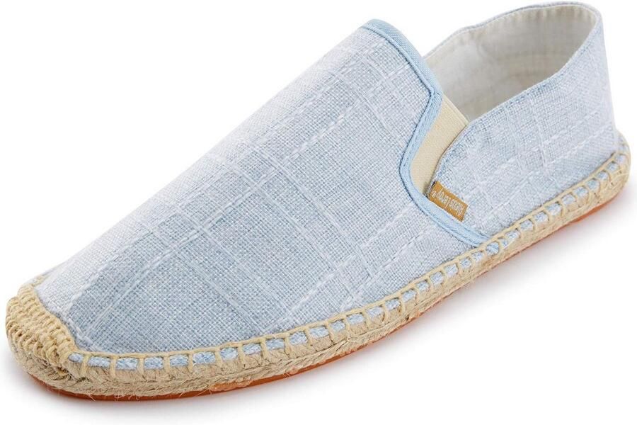 Heren Casual Espadrilles Canvas Flats Effen Kleur