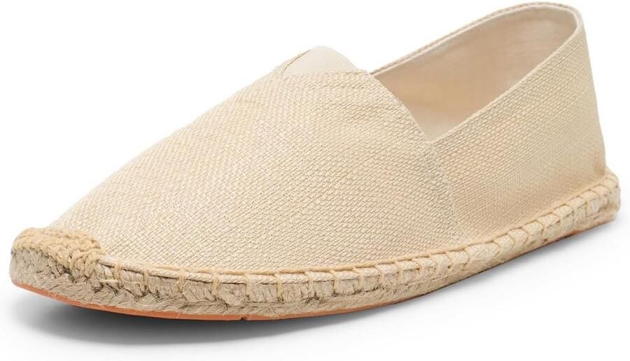 Heren Casual Espadrilles Canvas Flats met Strepen