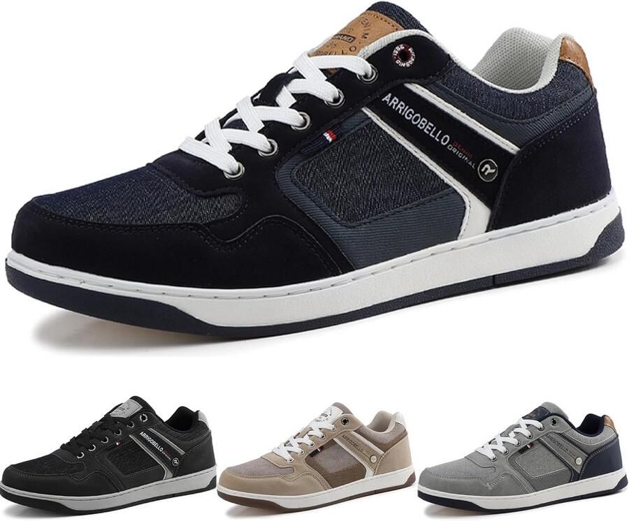 Heren Casual Schoenen Sneakers Ademend Lichtgewicht Wandelschoen EU