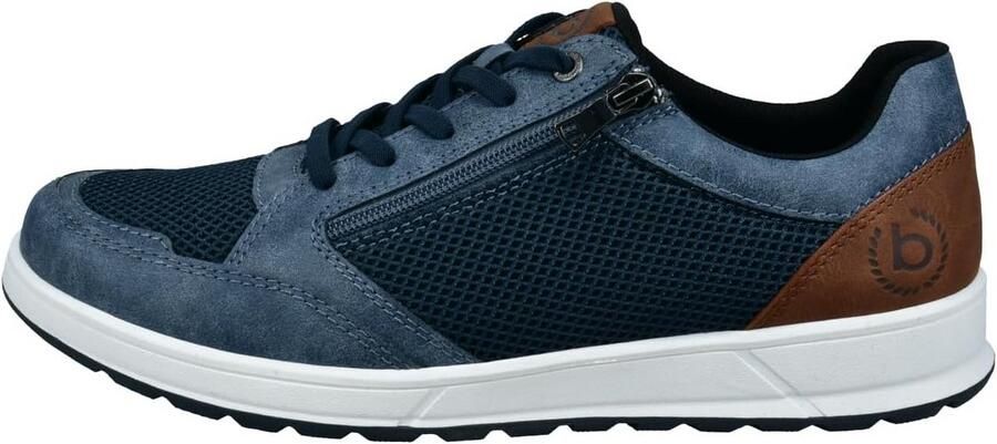 Heren Casual Sneakers met Ritssluiting en Duurzame Zool