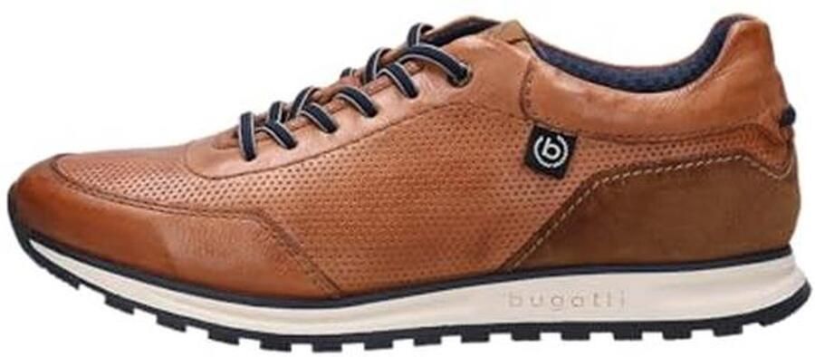 Heren Casual Sneakers van Leer met Traagschuim Inlegzolen