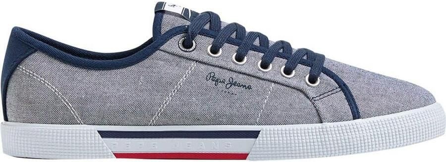 Heren Chambray Sneakers voor Casual Stijl