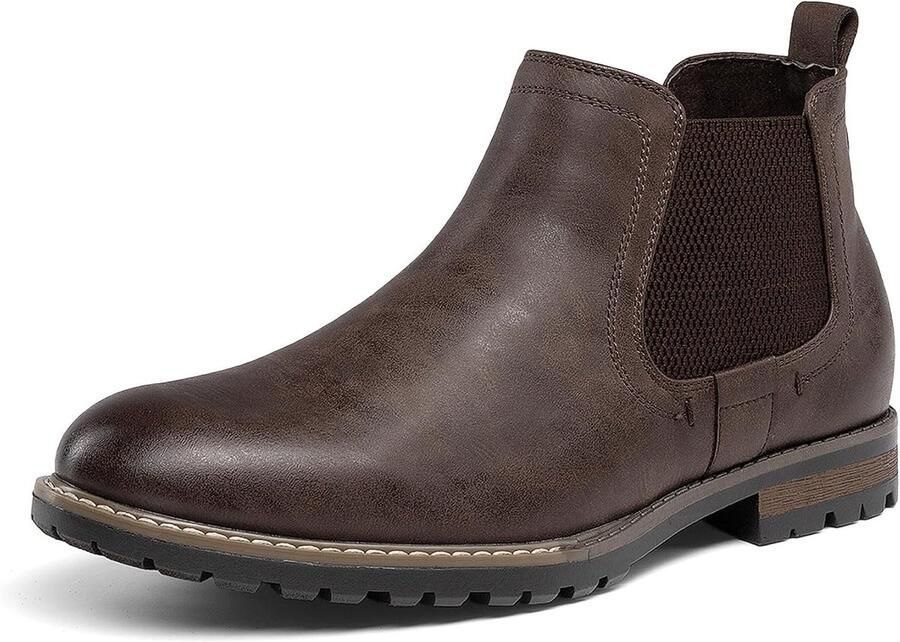 Heren Chelsea Boots Casual Slip-On Klassieke Enkellaarzen