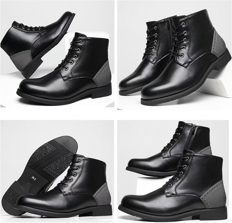 Heren Chelsea Boots Enkellaarzen Chique Zakelijke Moccasins