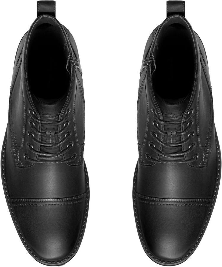 Heren Chelsea Boot met Rits en Lederen Bovenwerk