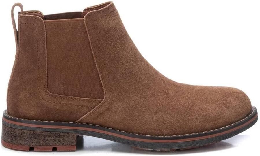 Heren Chelsea Boots van Splitleer Elastische Zijkant en Antislip Zool