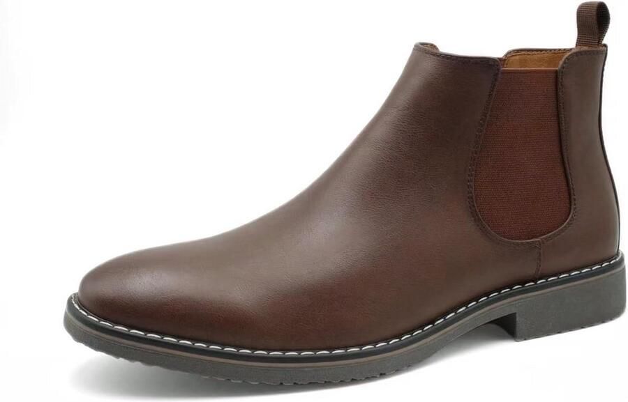 Heren Chelsea Laarzen Smart Casual Slip-On Enkellaarzen