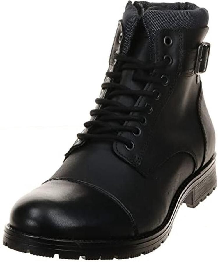 Heren Chukka Boots in Anthraciet Leer