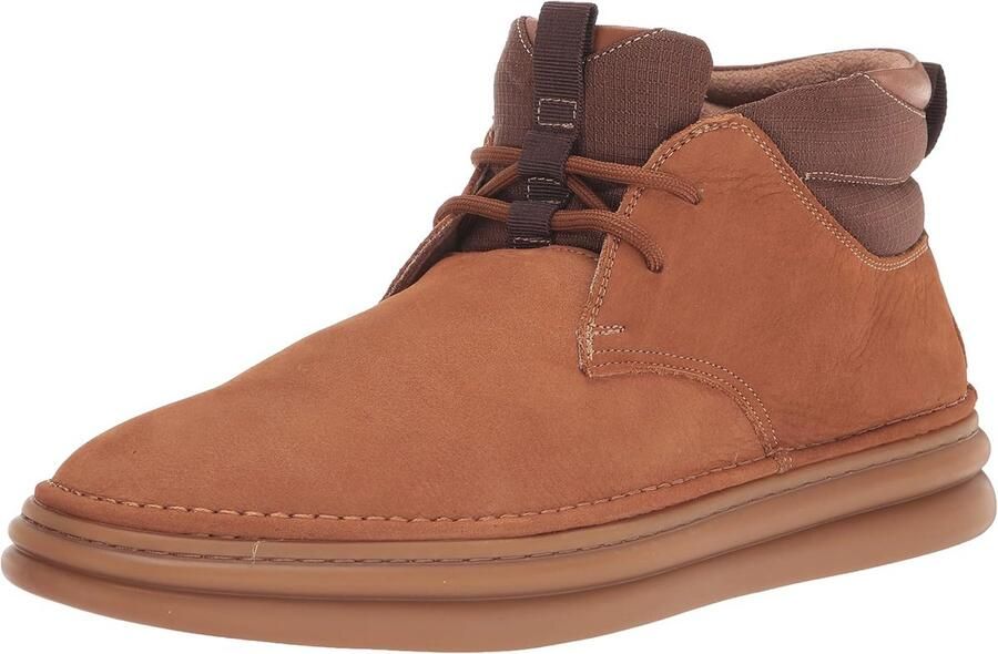Heren Chukka Boots Veterschoenen Comfortabel Suède of Leer