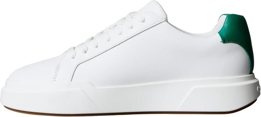 Heren Chunky Cupsole Veterschoenen Leer