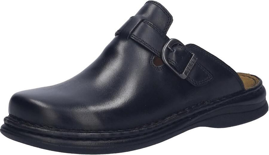 Heren Clog van Echt Leer met Handgemaakte Naad Comfortabele en Duurzame Veterschoen voor Elke Gelegenheid