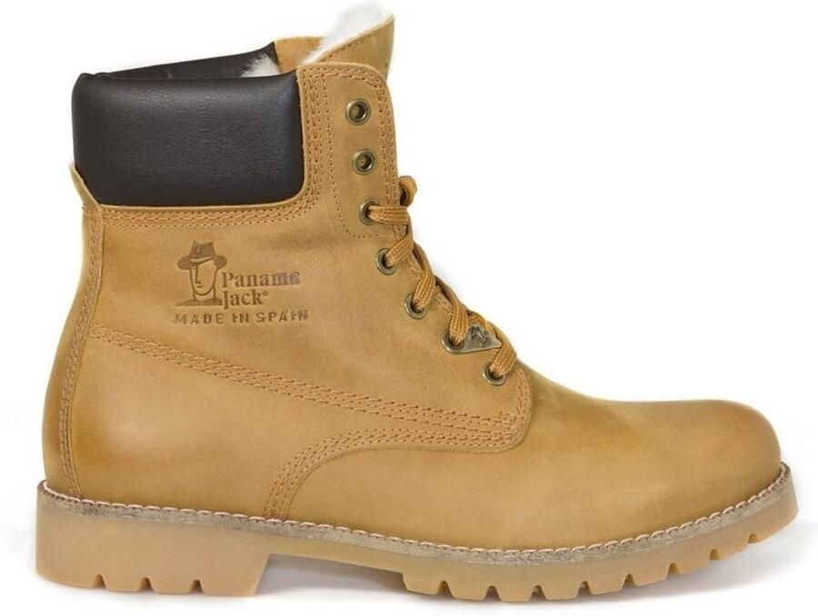 Heren Combat Boot Grijs Nubuck Winterlaarzen Waterdicht en Warm Gevoerd