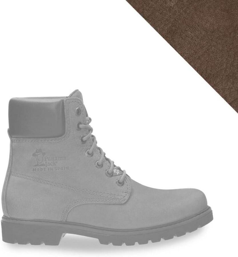 Heren Combat Boots Bruin Nubuck Leer Stevige Veterschoenen