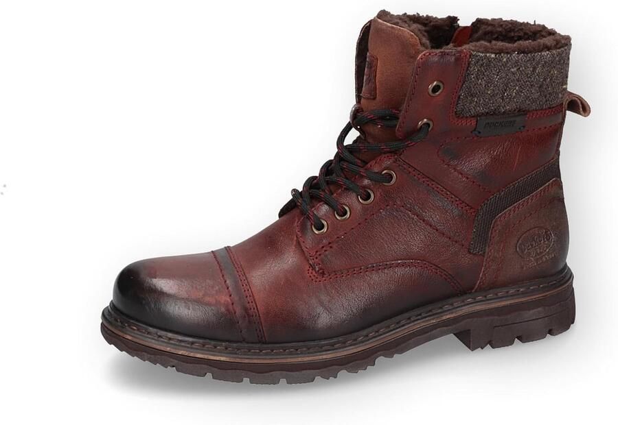 Heren Combat Laarzen Warm Gevoerd Enkelhoge Stijlvolle Schoenen