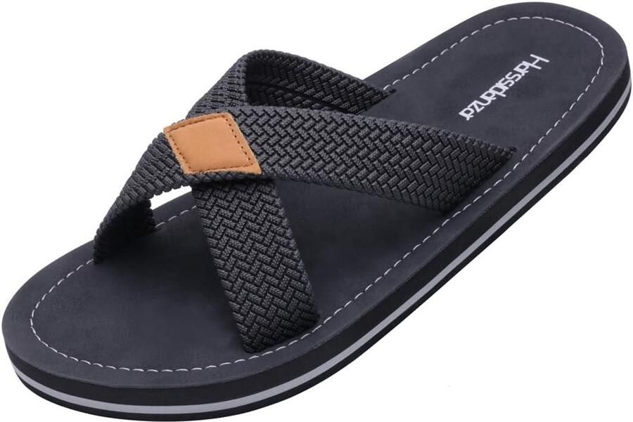 Comfortabele Heren Cross Slide Sandalen Sneldrogend & Lichtgewicht Zomerschoen voor Binnen en Buiten
